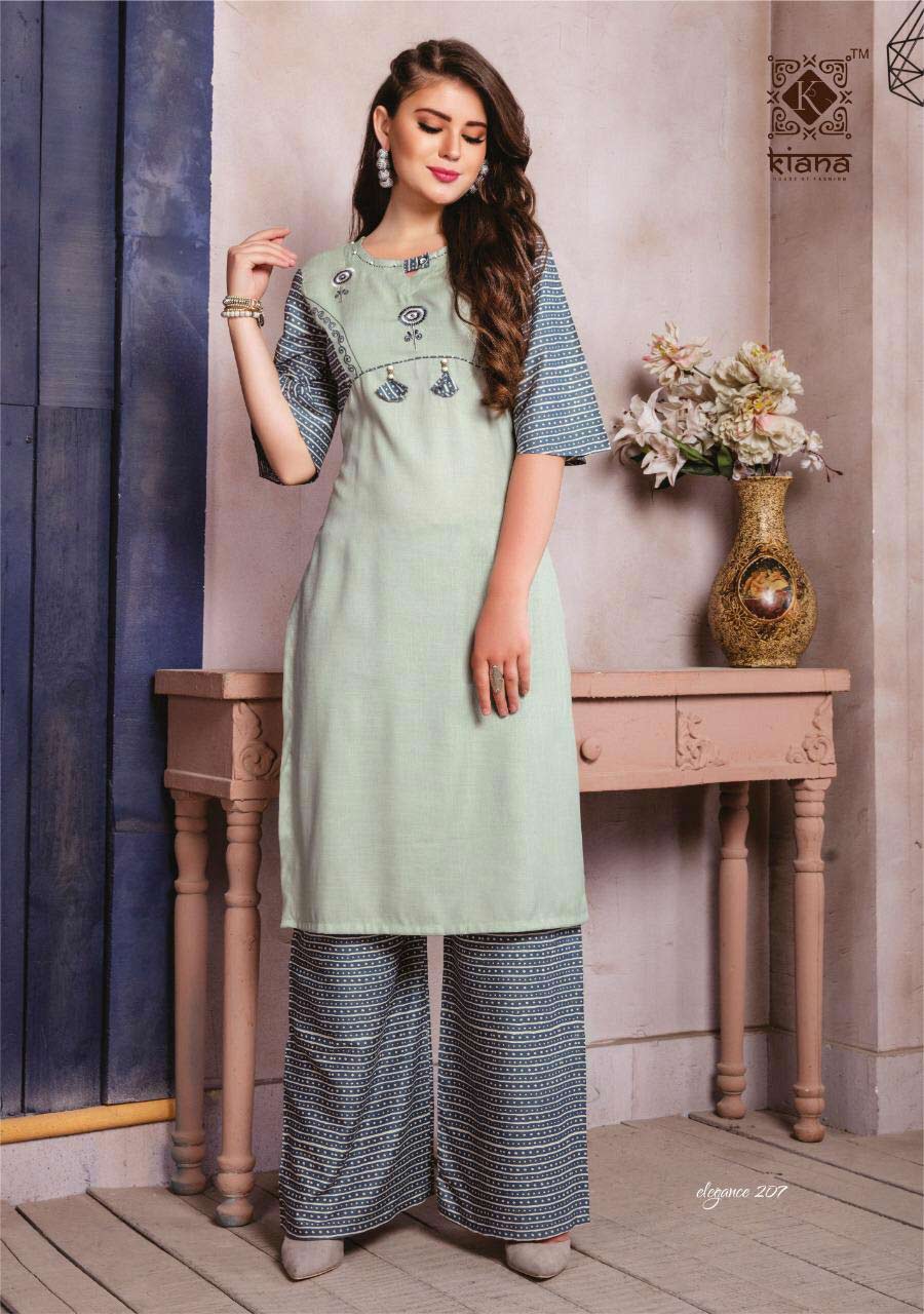 Elegance Vol-2 Kiana Rayon Embroidery Indian Kurti Elegance Vol-2 Kiana Rayon Embroidery Indian Kurti